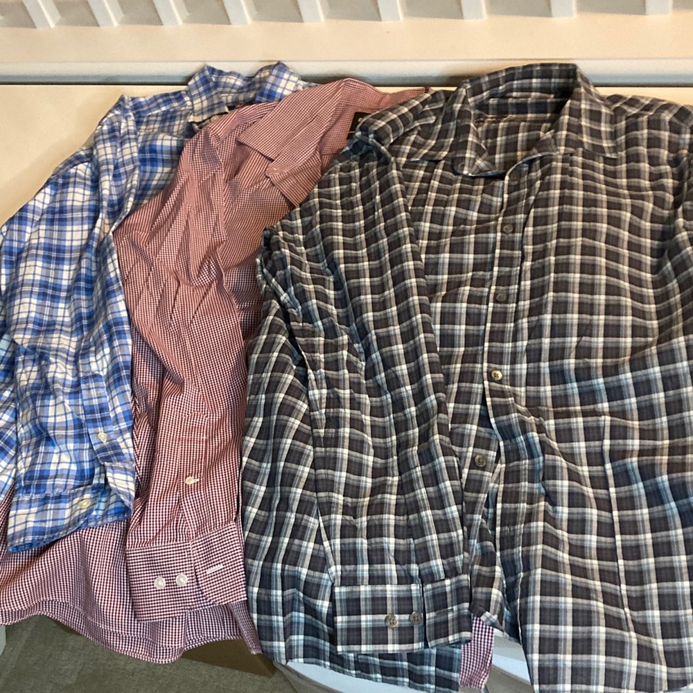 Designer Button Down Bundle Mens Causal Dress Shi… - image 1